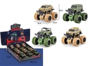 FRICTION STUNT CAR,4ASST,12PCS/DISPLAY BOX