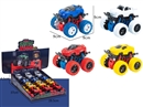 FRICTION STUNT CAR,4ASST,12PCS/DISPLAY BOX