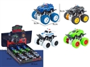 FRICTION STUNT CAR,4ASST,12PCS/DISPLAY BOX