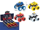 FRICTION STUNT CAR,4ASST,12PCS/DISPLAY BOX