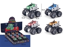 FRICTION STUNT CAR,4ASST,12PCS/DISPLAY BOX