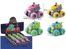 FRICTION STUNT CAR,4ASST,12PCS/DISPLAY BOX