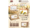 WOODEN VOICE-CONTROLLED NIGHT LIGHT ORNAMENTS,6PCS/DISPLAY BOX
