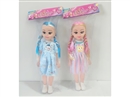 18"BLOW MOLD DOLL W/MUSIC,2ASST