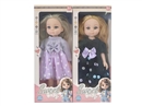 14"RUBBER DOLL,2ASST
