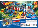 PARKING LOT SET W/FREE WAY DIE-CAST CAR 3PCS