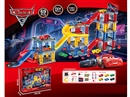 PARKING LOT SET W/FREE WAY DIE-CAST CAR 3PCS