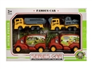 PULL BACK CONSTRUCTION CAR & FREE WAY CAR 2PCS
