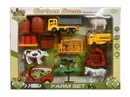 PULL BACK FARM CAR SET