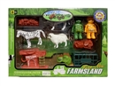 PULL BACK FARM CAR SET