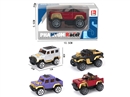 PULL BACK DIE-CAST CAR,4COLOURS