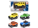 PULL BACK DIE-CAST CAR,4COLOURS