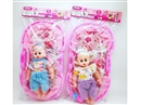 12"BLOW MOLD DOLL W/ACCESSORIES & MUSIC,2ASST