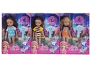 14"RUBBER DOLL W/ACCESSORIES & 3D EYES，3ASST