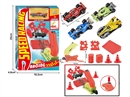 1:64滑行合金车F1赛车弹射飞车套装