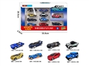 8款1:64合金车10只装