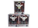 B/O ROBOT W/LIGHT&SOUND（NOT INCLUDED BATTERY）,3COLOURS