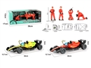 (1:18)大号惯性灯光声音F1方程车+维修工+工具