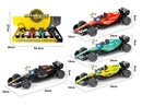 (1:20)4只装中号惯性灯光声音F1方程车