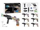 B/O WATER GUN,6COLORS(INCLUDE BATTERY)