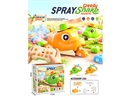 R/C GREEDY SNAKE ,2COLORS W/SPARY & LIGHT & MUSIC(INCLUDE BATTERY)