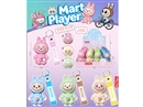 CHANGING FACE DOLL W/KEYCHAIN,16PCS/DISPLAY BOX