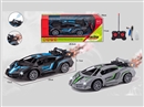 4-CHANNEL R/C CAR W/LIGHT & SPRAY,2COLORS(INCLUDED BATTERY)