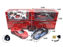 1:16 4-CHANNLE R/C CAR W/LIGHT 2ASST(INCLUDED BATTERY)