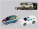 1:18 4-CHANNEL R/C CAR W/LIGHT,2COLORS(INCLUDED BATTERY)