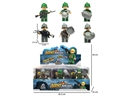 BUILDING BLOCKS ROBOTS 2ASST,9PCS/DISPLAY BOX