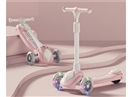 SCOOTER W/LIGHT & MUSIC，PINK（ NOT INCLUDE BATTERY）