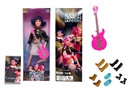 K-POP 猎魔女团真人版11.5寸12关节实身鲁米佐伊米cospiay朋克芭比带吉他，金貂卡片一张