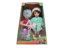 OMG  BRATZ   冬天系列10寸大脚大腿实身毛绒大头贝兹娃娃带气球带摇滚4件套带真花
