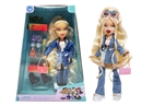 OMG  BRATZ   冬天系列10寸大脚大腿实身大头贝兹娃娃带眼镜带靴子带饰品5件套带手提包