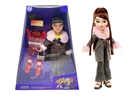 OMG  BRATZ   冬天系列10寸大脚大腿实身毛绒大头贝兹娃娃带眼镜带鞋子带手提包带真花