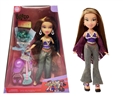 OMG  BRATZ   夏天系列10寸大脚大腿实身大头贝兹娃娃带真花带摇滚4件套带钻石包带眼镜