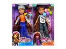 OMG  BRATZ   夏天系列10寸大脚大腿实身大头贝兹娃娃带气球
