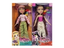 OMG  BRATZ   夏天系列10寸大脚大腿实身大头贝兹娃娃带气球