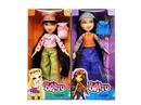 OMG  BRATZ   夏天系列10寸大脚大腿实身大头贝兹娃娃带真人化妆油