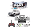 遥控车27MHZ/4通/灯光/可开车门/车身外观UV喷漆/仿真/雷克萨斯LX600/SUV（包含1粒电池型号3.7V+螺丝刀+USB充电线）（遥控器AA*2不包电池)