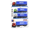拖头货柜惯性车