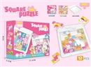女孩积木方块拼图（12PCS)