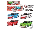 FRICTION CHOMP MOUTH CAR 2PCS,4COLOURS