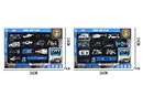 FREE WAY DIE-CAST POLICE CAR SET,12PCS