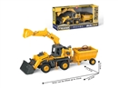 1:16 FRICTION CONSTRUCTION TRUCK W/LIGHT & MUSIC( INCLUDED BATTERY)