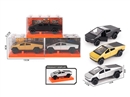 1:36 PULL BACK DIE-CAST CAR W/CAN OPEN THE DOOR,1PCS，3COLORS