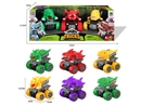 FRICTION CAR 3PCS，2COLORS