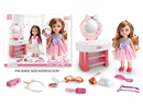 12" BLOW MOLD DOLL W/ACCESSORIES