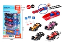 1:64 FREE WAY DIE-CAST CAR SET,4PCS W/CATAPULT